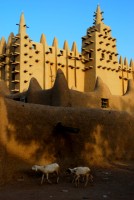 Sudanese-style Great Mosque at Djenne, Mali, Africa