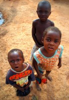 Bobo children, Old Quarter, Bobo Dioulasso, Burkina Faso, Africa