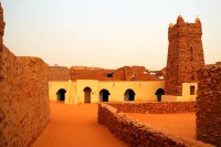 The Friday mosque of Chinguetti, Mauritania, Africa The Friday mosque of Chinguetti, Mauritania, Africa