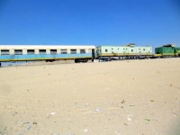 Passenger carriages, Iron Ore train, Mauritania, Africa