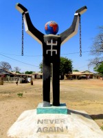 'Never Again' Juffureh, The Gambia, Africa