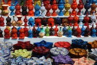 Tourist kitsch, Sidi Bou Said, Tunisia, Africa