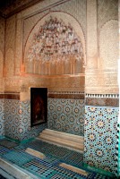 Saadian tombs, Marrakech, Morocco, Africa