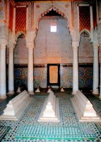 Saadian tombs, Marakesh, Morocco, Africa