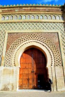 Bab el-Mansour gate, Mekenes, Morocco, Africa