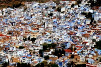 Chefchaouen cityscape, Morocco, Africa