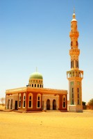 Roadside mosque, Northern Sudan, Sudan, Africa