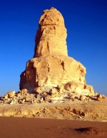 The chisel (really?) White Desert National Park, Egypt, Africa