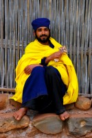 Monk, Ura Kidane Mehret church, Lake Tana, near Bahir Dar, Ethiopia, Africa