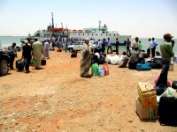 The port at Wadi Halfa, Sudan, Africa