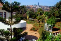 Kigali from the Memorial Centre, Rwanda, Africa